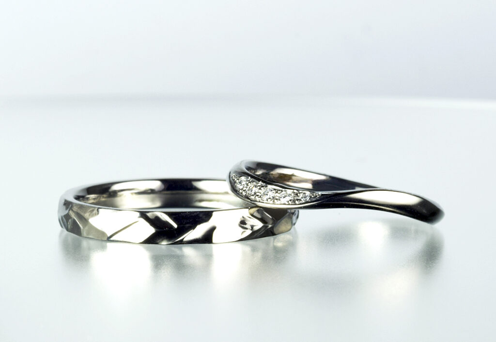 ジルコニウム結婚指輪